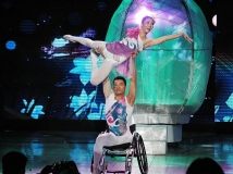 残疾人舞蹈 马丽 翟孝伟 为您带来美奂绝伦的精彩演出